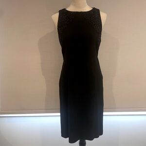 Piazza Sempione Black Sleeveless Dress